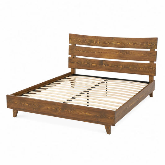 Lit double en bois 200x160 cm